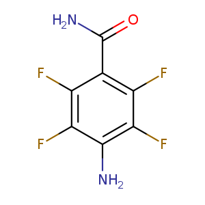 Fc1c(N)c(F)c(c(c1F)C(=O)N)F