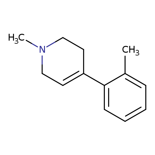 CN1CCC(=CC1)c1ccccc1C