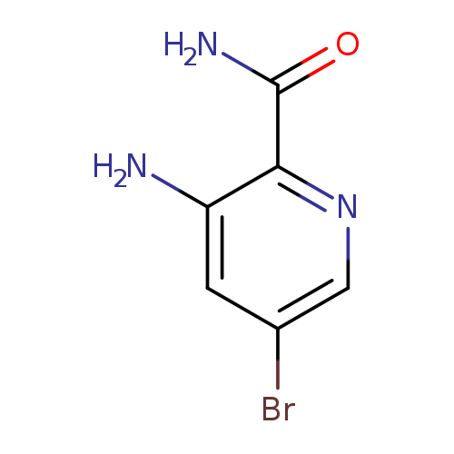 Brc1cnc(c(c1)N)C(=O)N