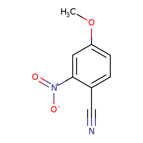 COc1ccc(c(c1)[N+](=O)[O-])C#N