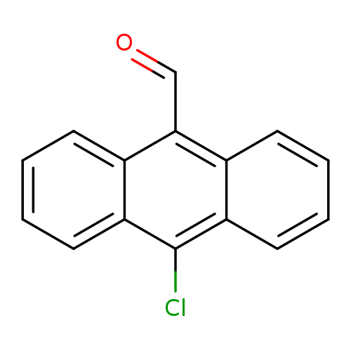 O=Cc1c2ccccc2c(c2c1cccc2)Cl