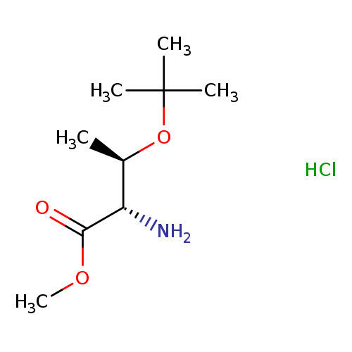 COC(=O)[C@H]([C@H](OC(C)(C)C)C)N.Cl