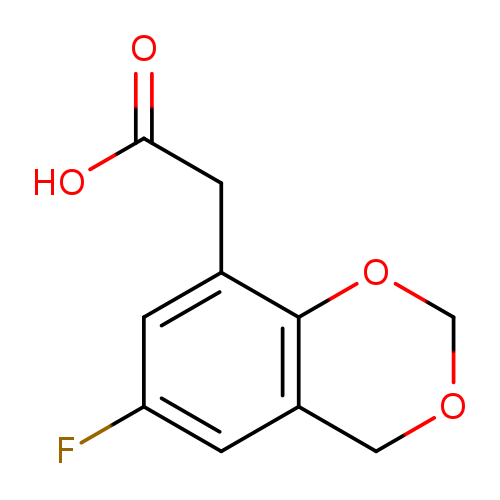 OC(=O)Cc1cc(F)cc2c1OCOC2