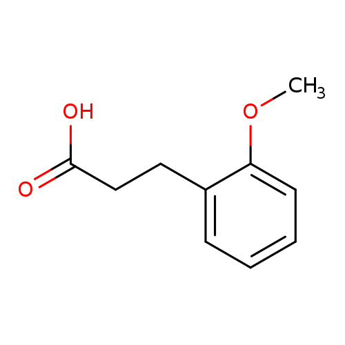 COc1ccccc1CCC(=O)O