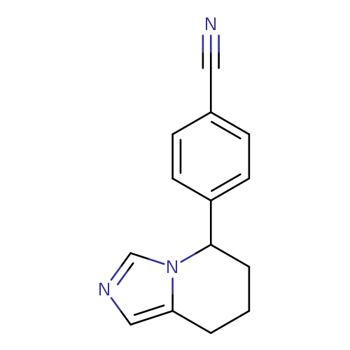 N#Cc1ccc(cc1)C1CCCc2n1cnc2
