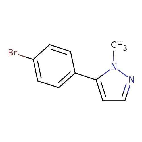 Brc1ccc(cc1)c1ccnn1C