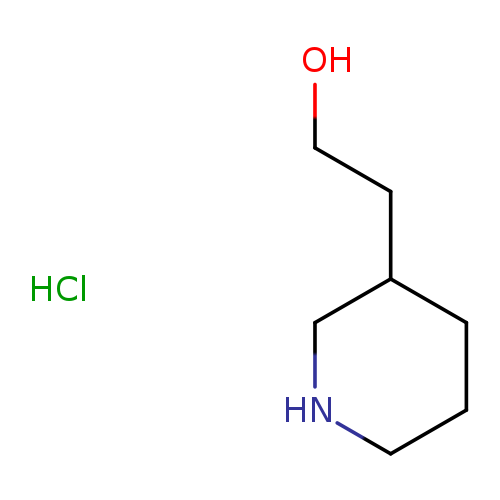 OCCC1CCCNC1.Cl
