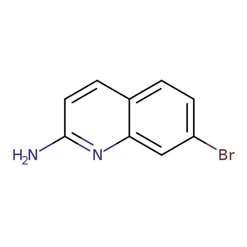 Brc1ccc2c(c1)nc(cc2)N