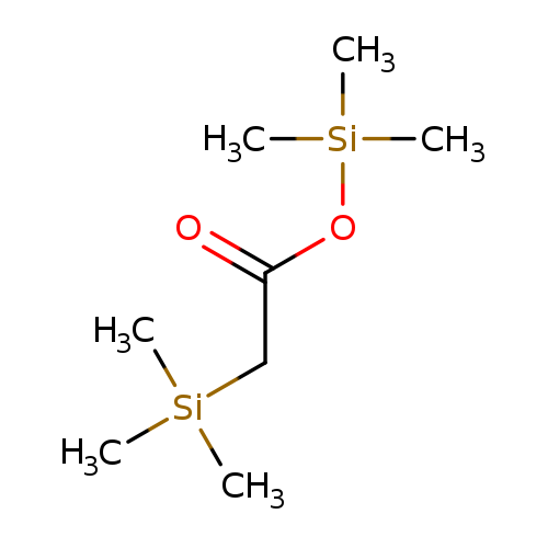 O=C(O[Si](C)(C)C)C[Si](C)(C)C