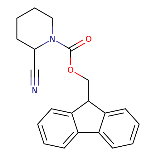 N#CC1CCCCN1C(=O)OCC1c2ccccc2c2c1cccc2