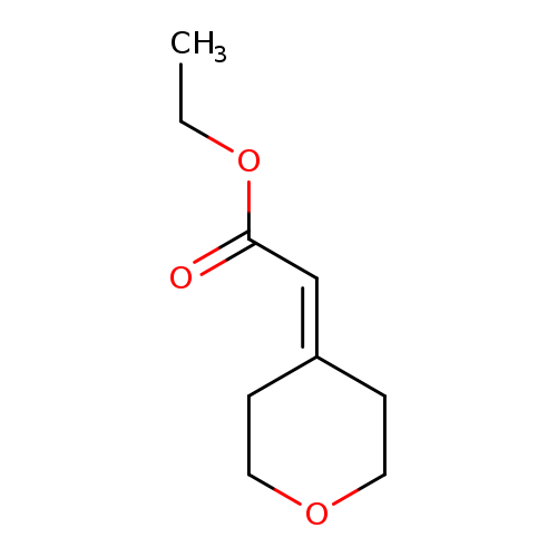 CCOC(=O)C=C1CCOCC1
