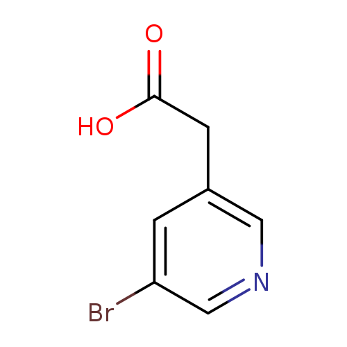 OC(=O)Cc1cncc(c1)Br