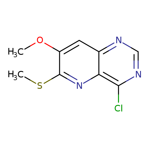 COc1cc2ncnc(c2nc1SC)Cl