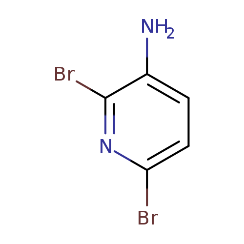 Brc1ccc(c(n1)Br)N