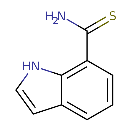 NC(=S)c1cccc2c1[nH]cc2