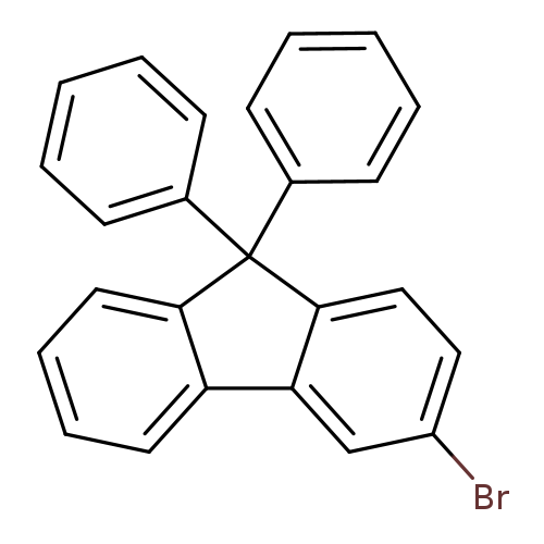 Brc1ccc2c(c1)c1ccccc1C2(c1ccccc1)c1ccccc1