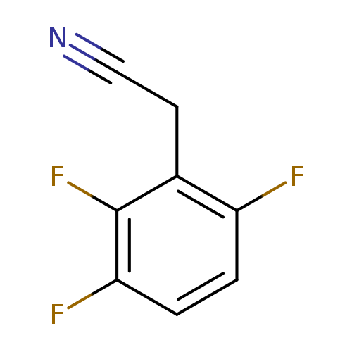 N#CCc1c(F)ccc(c1F)F