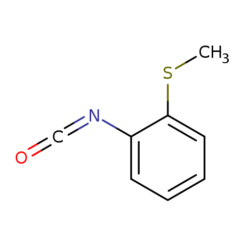 O=C=Nc1ccccc1SC