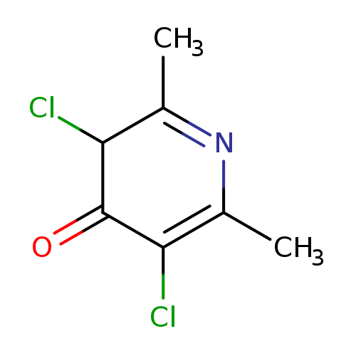 ClC1C(=NC(=C(C1=O)Cl)C)C