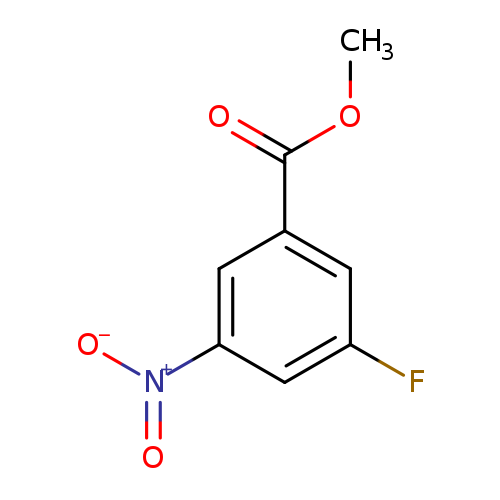 COC(=O)c1cc(F)cc(c1)[N+](=O)[O-]