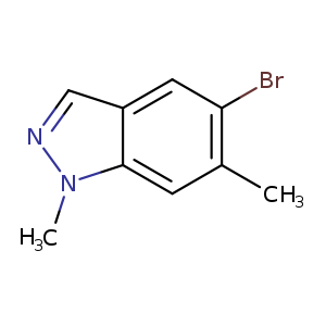 Brc1cc2cnn(c2cc1C)C