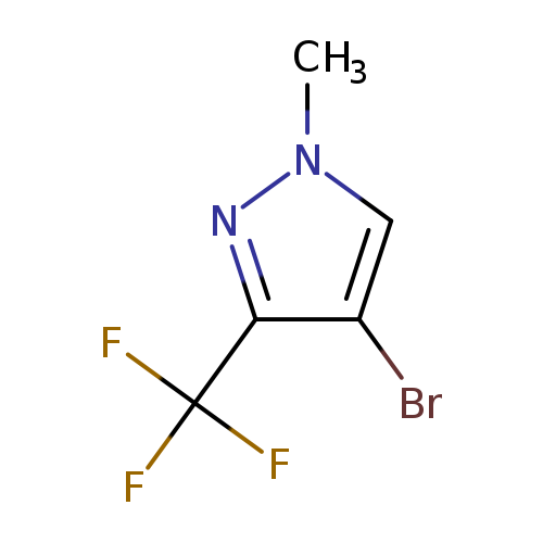 Cn1cc(c(n1)C(F)(F)F)Br