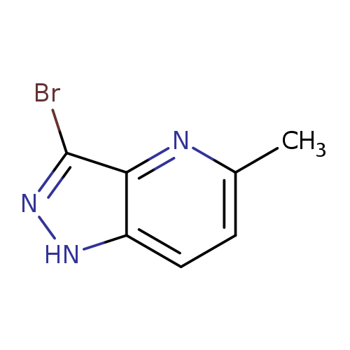 Cc1ccc2c(n1)c(Br)n[nH]2