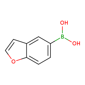 OB(c1ccc2c(c1)cco2)O