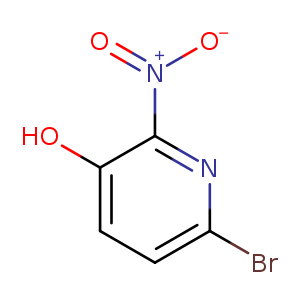 Brc1ccc(c(n1)[N+](=O)[O-])O