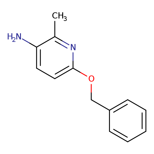 Nc1ccc(nc1C)OCc1ccccc1