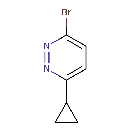 Brc1ccc(nn1)C1CC1
