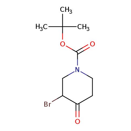 O=C1CCN(CC1Br)C(=O)OC(C)(C)C