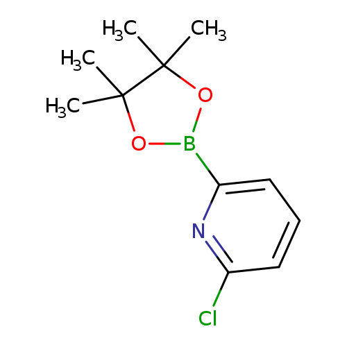 CC1(C)OB(OC1(C)C)c1cccc(n1)Cl