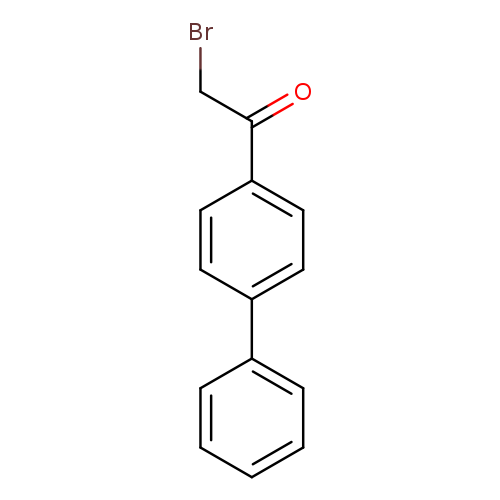 BrCC(=O)c1ccc(cc1)c1ccccc1