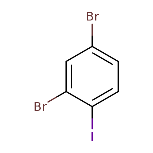 Brc1ccc(c(c1)Br)I