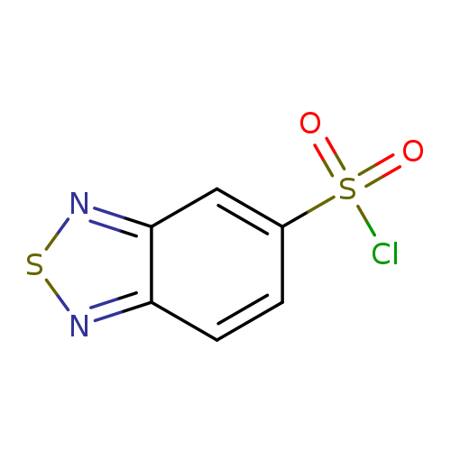 ClS(=O)(=O)c1ccc2c(c1)nsn2