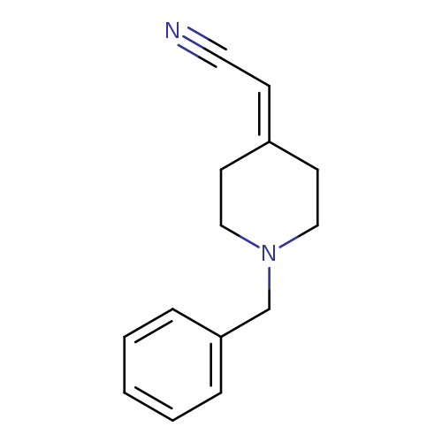 N#CC=C1CCN(CC1)Cc1ccccc1