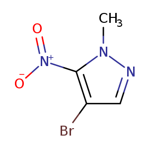 [O-][N+](=O)c1c(Br)cnn1C