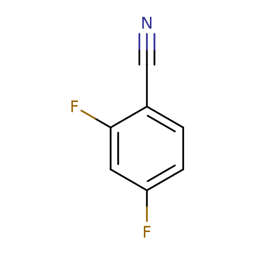 N#Cc1ccc(cc1F)F