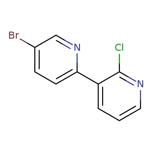 Brc1ccc(nc1)c1cccnc1Cl