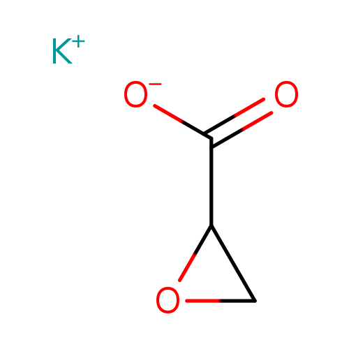 [O-]C(=O)C1CO1.[K+]