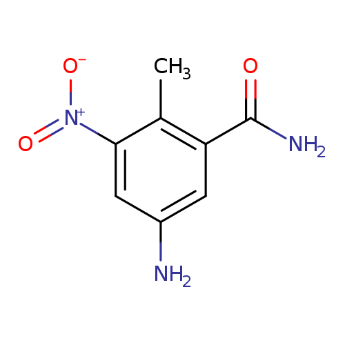 Nc1cc([N+](=O)[O-])c(c(c1)C(=O)N)C