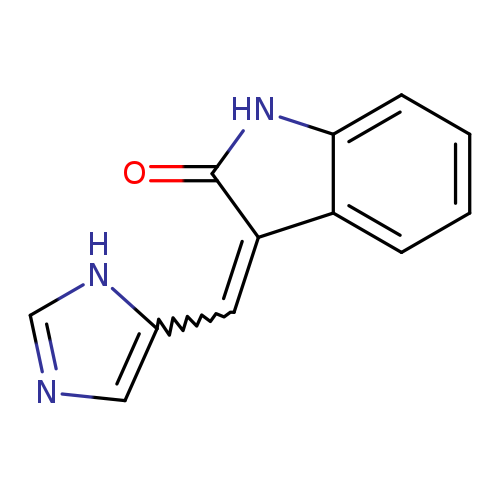 O=C1Nc2c(C1=Cc1cnc[nH]1)cccc2