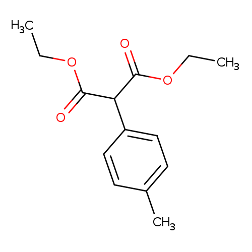 CCOC(=O)C(c1ccc(cc1)C)C(=O)OCC