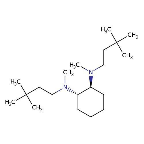 CN([C@H]1CCCC[C@@H]1N(CCC(C)(C)C)C)CCC(C)(C)C