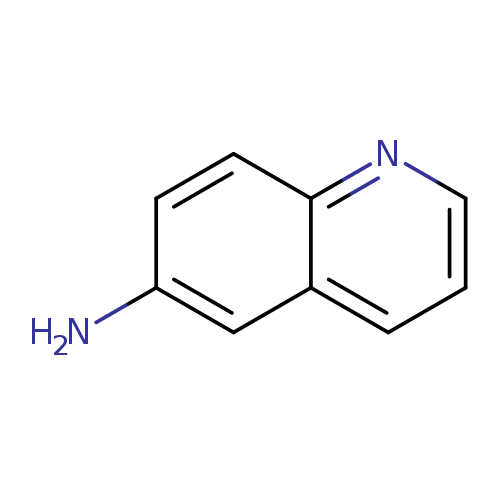 Nc1ccc2c(c1)cccn2