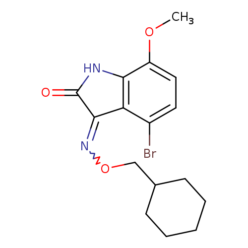 COc1ccc(c2c1NC(=O)C2=NOCC1CCCCC1)Br