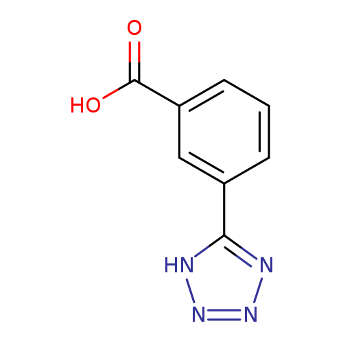 OC(=O)c1cccc(c1)c1nnn[nH]1