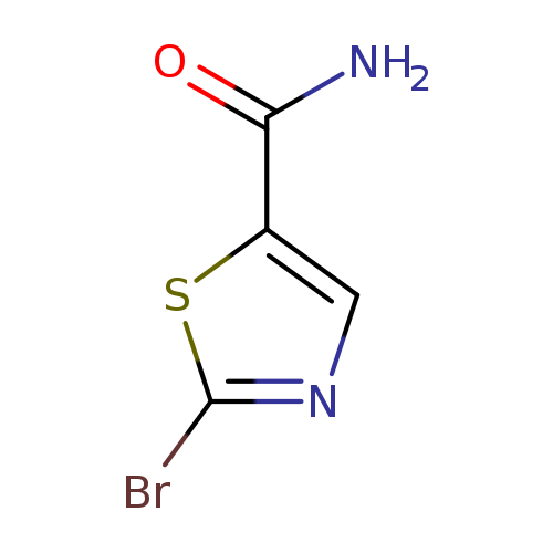 NC(=O)c1cnc(s1)Br