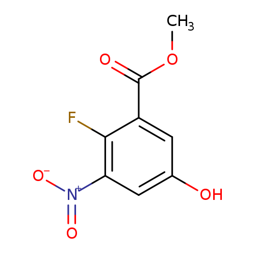 COC(=O)c1cc(O)cc(c1F)[N+](=O)[O-]